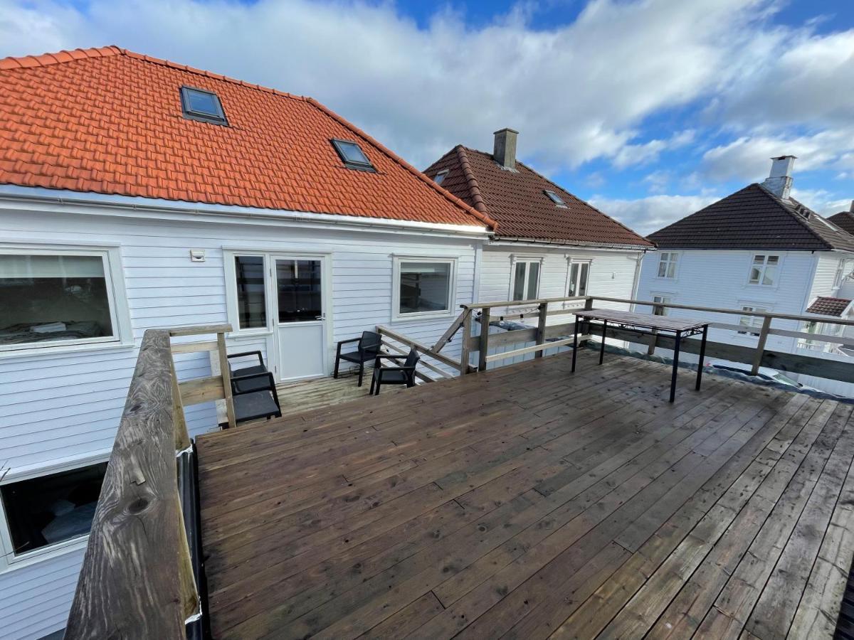Central Bnb Stavanger At Bertis Ap 9 Generous Rooftop Terrace Exteriör bild