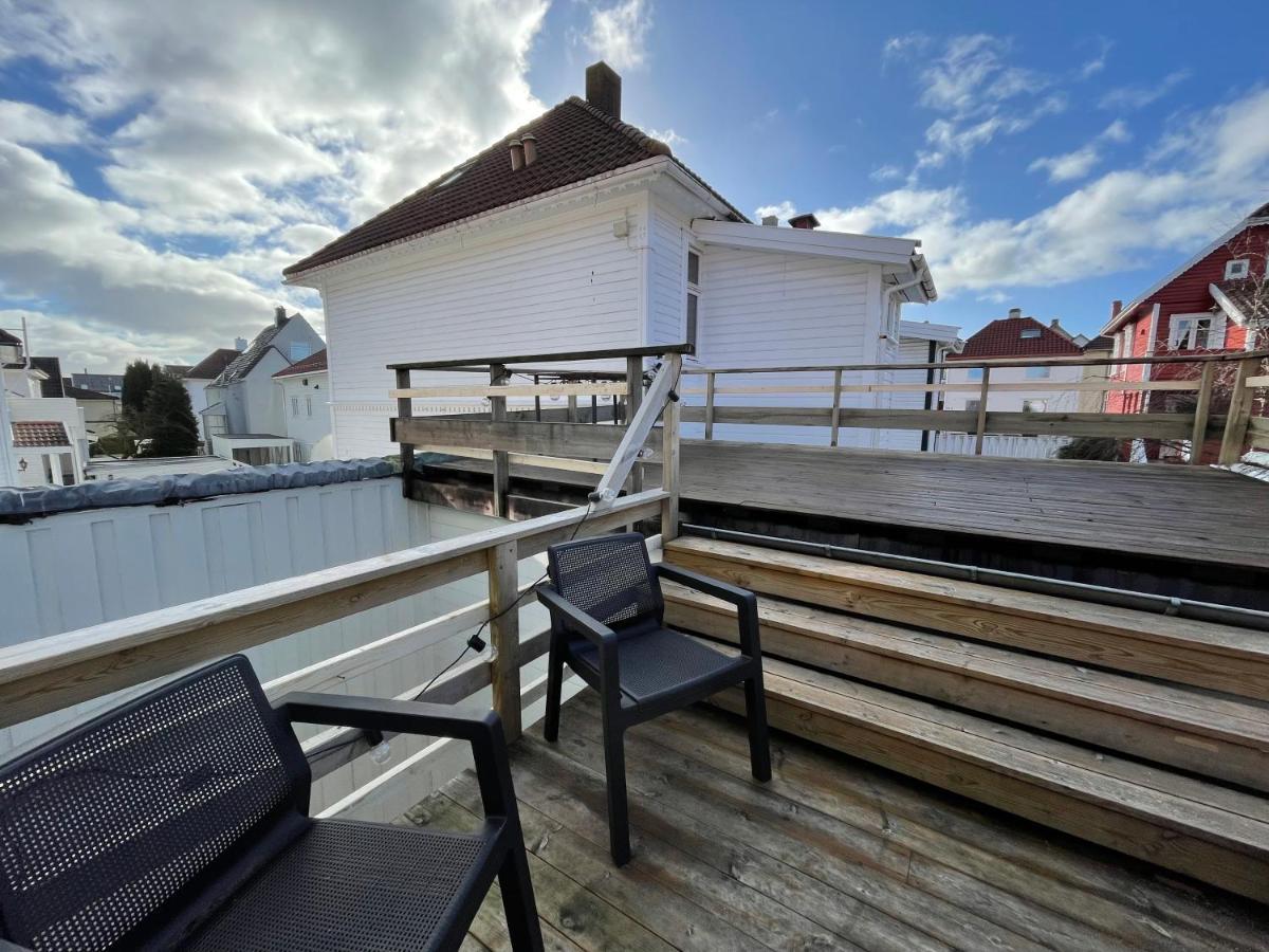 Central Bnb Stavanger At Bertis Ap 9 Generous Rooftop Terrace Exteriör bild